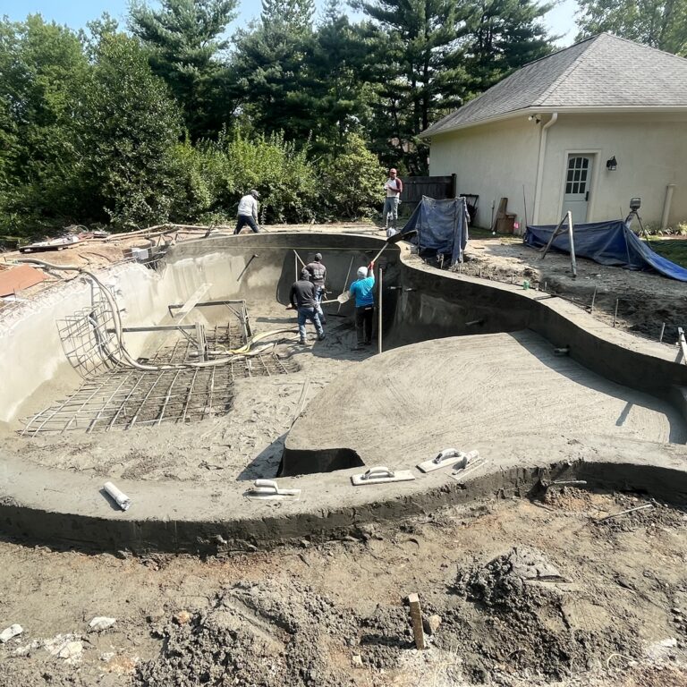 Gunite Work